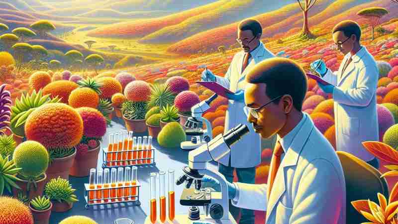 6,000 Ethiopian Plant Species: A Potential Treasure Trove in the War Against Cancer, Concept art for illustrative purpose, tags: der die - Monok